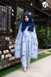 Maya Silk Embroidered Co-ord