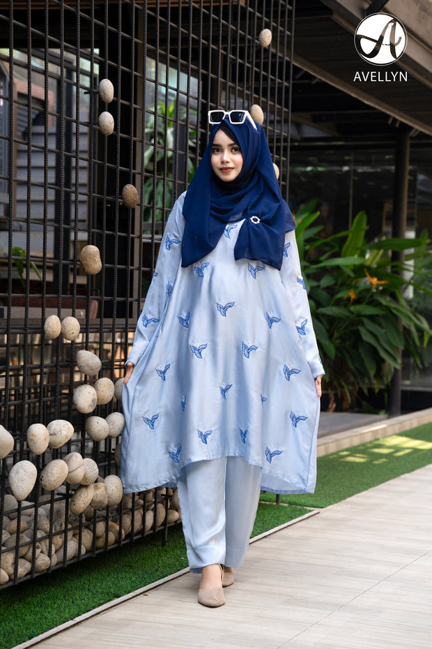 Maya Silk Embroidered Co-ord