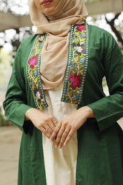 Bahar Embroidered Shrug Set