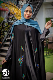 Peacock Feather Cape Set