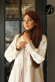 Khadi Block Jacket Set