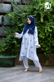 Maya Silk Embroidered Co-ord