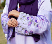 Nishat Lavender Wildflower Abaya