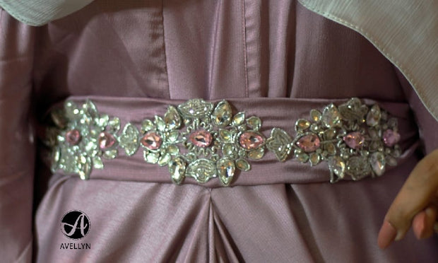 Luxe Silk Embellished Gown