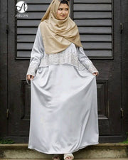 Elenor Silver Abaya
