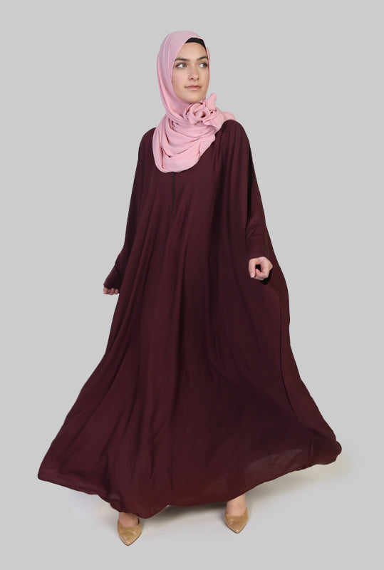 Butterfly Plain Abaya